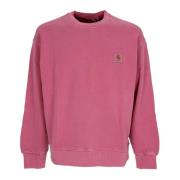 Magenta Letvægts Crewneck Sweatshirt