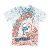 Miami Dolphins Sublimeret T-shirt