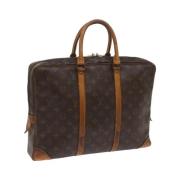 Pre-owned Canvas louis-vuitton-tasker