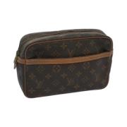 Pre-owned Canvas louis-vuitton-tasker