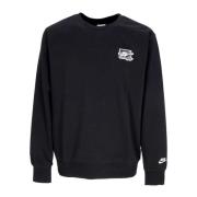 Letvægts Crewneck Sweatshirt Sort/Hvid