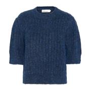 Sort Iris Strik Pullover Sweater