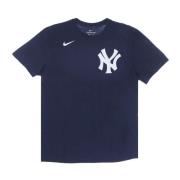 Yankees Wordmark Tee Navy Blue