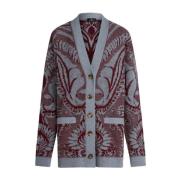 Strik Cardigan Multi-Color Stilfuld