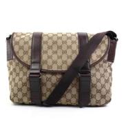 Pre-owned Canvas gucci-tasker