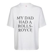 Kortærmet T-shirt Min far havde en Rolls-Royce