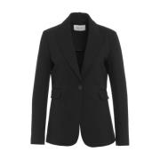 Italiensk blazer med peaked lapels