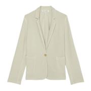 Almindelig jersey blazer