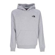 Raglan Redbox Hoodie Light Grey