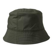 Army Green Polyester Bucket Hat Mænd