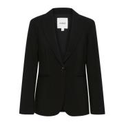 Kort Sort Blazer Jakke