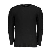 Diamantmønster Crew Neck Sweater