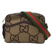 Pre-owned Canvas gucci-tasker