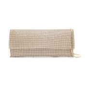 Guld Krystal Kate Clutch Taske