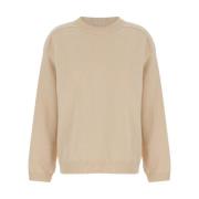 Hvid Uld Cashmere Sweater