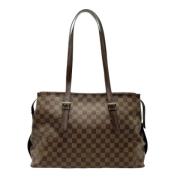 Pre-owned Canvas louis-vuitton-tasker