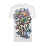 Stilfuldt Grafisk T-shirt