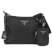 Pre-owned nylon prada-tasker