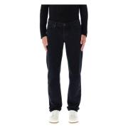 Slim Carbon Black Denim Jeans