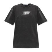 T-shirt med logo