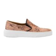 Geo Classic Slip-On Sneakers Natur