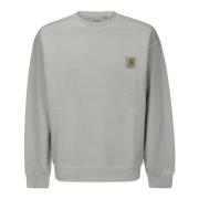 Logo Detail Crew-Neck Sweatshirt