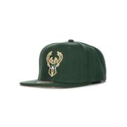 Milwaukee Bucks NBA Snapback Kasket Grøn