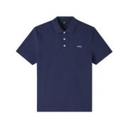 Standard GOTS Unisex Polo Shirt Sort Broderi