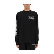 Sweatshirt med logo print