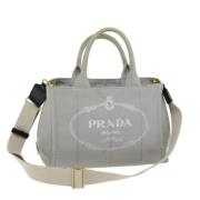 Pre-owned Canvas prada-tasker