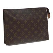 Pre-owned Canvas louis-vuitton-tasker