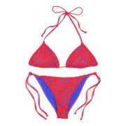 Girafmotiv trekant bikini