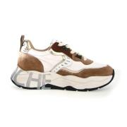 Beige Clubs Sneakers til Kvinder