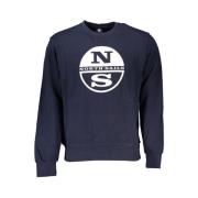 Børstet Sweatshirt med Print Logo