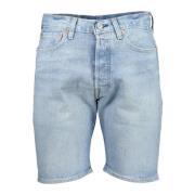 Blå Mænds Jeans Shorts 501 Stil