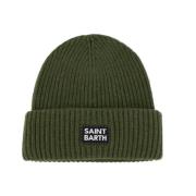 Vinter Ribstrikket Beanie Hat