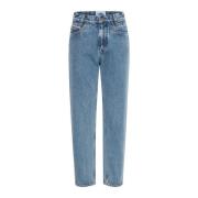 Afslappet pasform Marble Wash Jeans