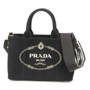 Pre-owned Canvas prada-tasker