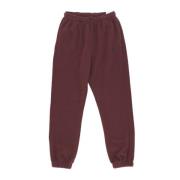 Blød Jogger Tracksuit Bukser Burgundy Crush