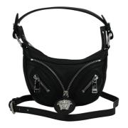 Elegant Sort Mini Hobo Skuldertaske