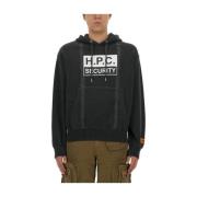 Sweatshirt med logo print