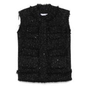 Stilfuld Polyester Vest til Kvinder