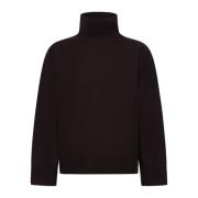 Merino Uld Rullekrave Sweater