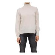 Hvid Cashmere Turtleneck Sweater