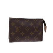 Pre-owned Coated canvas louis-vuitton-tasker