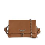 Heritage Camel Grained Leather Rocky Taske