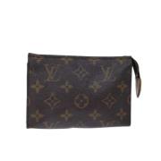 Pre-owned Coated canvas louis-vuitton-tasker