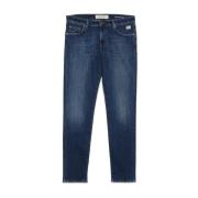 Blå Rinse-Vask Slim Fit Jeans