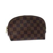 Pre-owned Coated canvas louis-vuitton-tasker