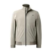 Beige Windbreaker Jakke